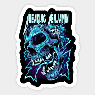 BREAKING BENJAMIN MERCH VTG Sticker